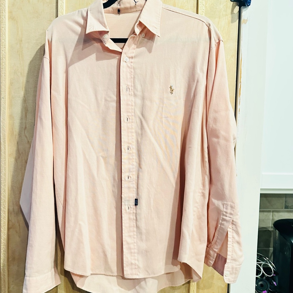 Ralph Lauren Light Pink Button Down Shirt | Classic Fit